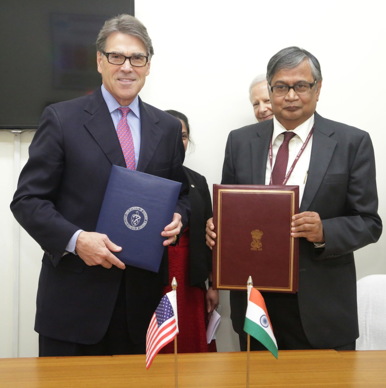 U.S. Department of Energy and Indian Department of Atomic Energy Sign